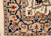 Three Indo-Persian Wool Mats and a Persian Pictorial Wool Mat