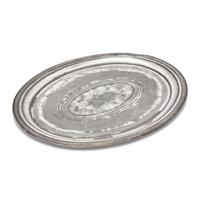 A Silver-Plated Tray Given to Noah Brooks by Abraham Lincoln