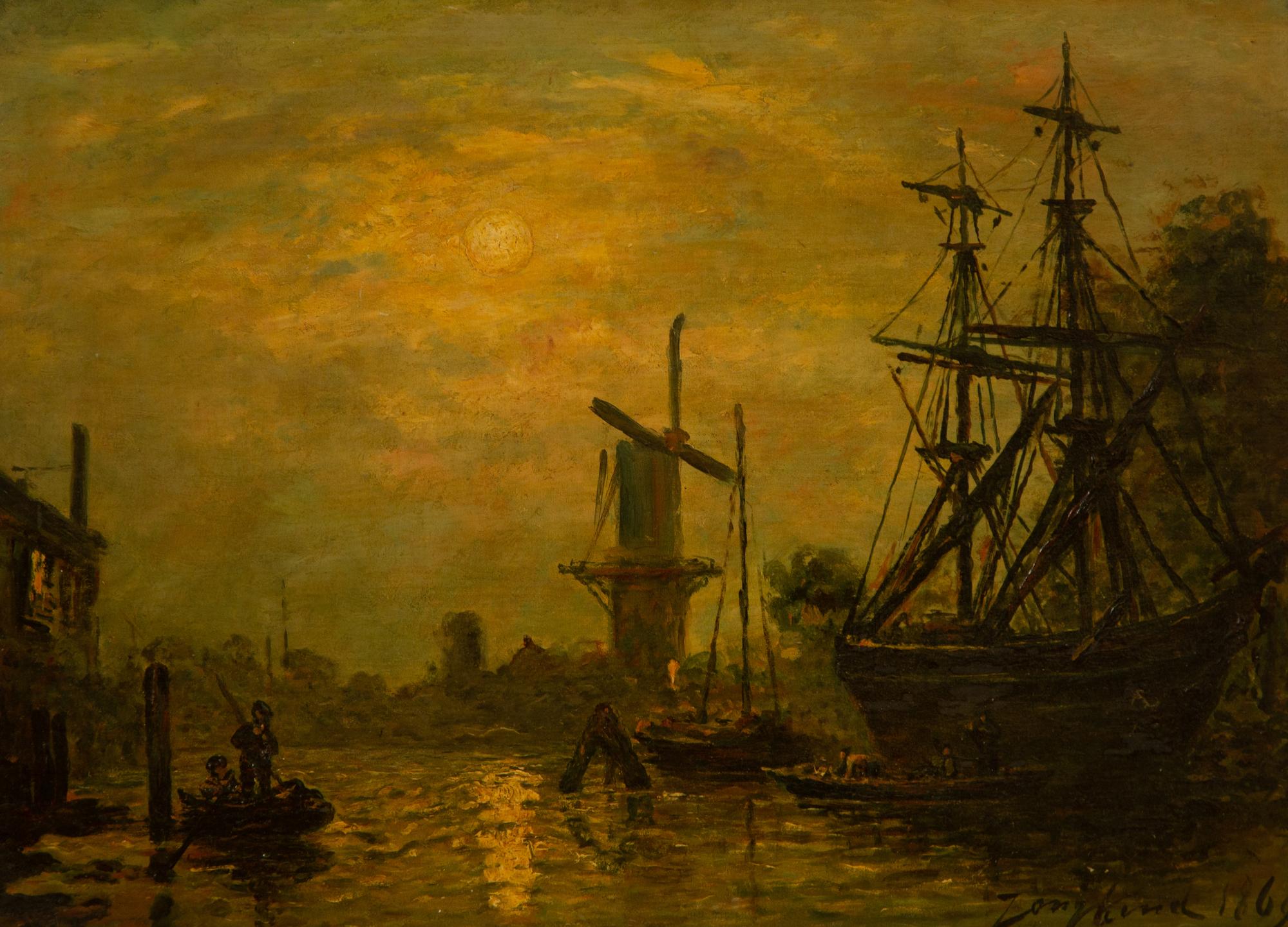 Ships in Harbor