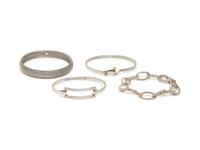 TIFFANY & CO., COLLECTION OF STERLING SILVER BRACELETS