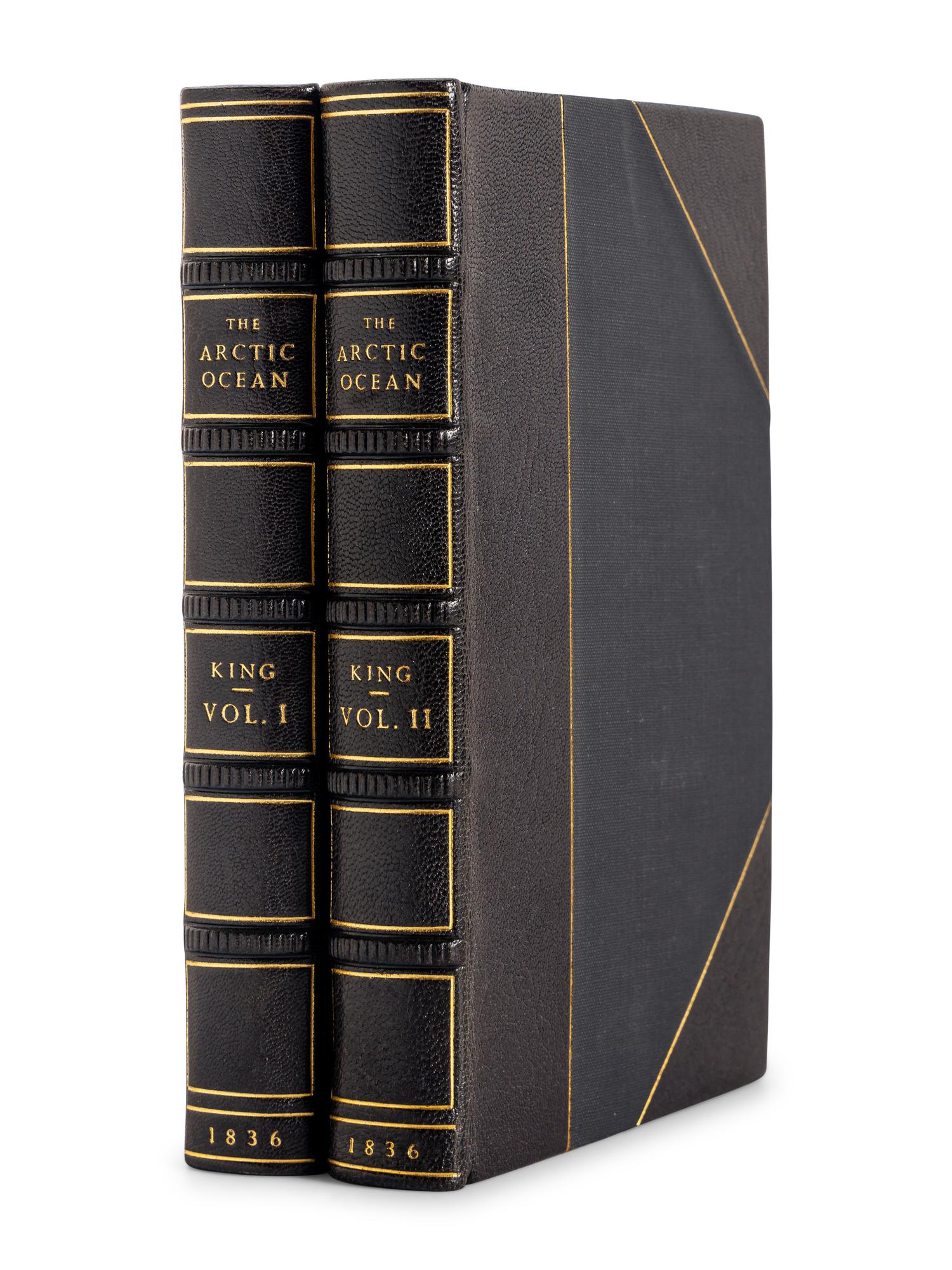 KING, Richard (1811?-1876). Narrative of a Journey to the Shores of the Arctic Ocean, in 1833,... 1835; under the Command of Capt Back, R.N . London: Richard Bentley, 1836.