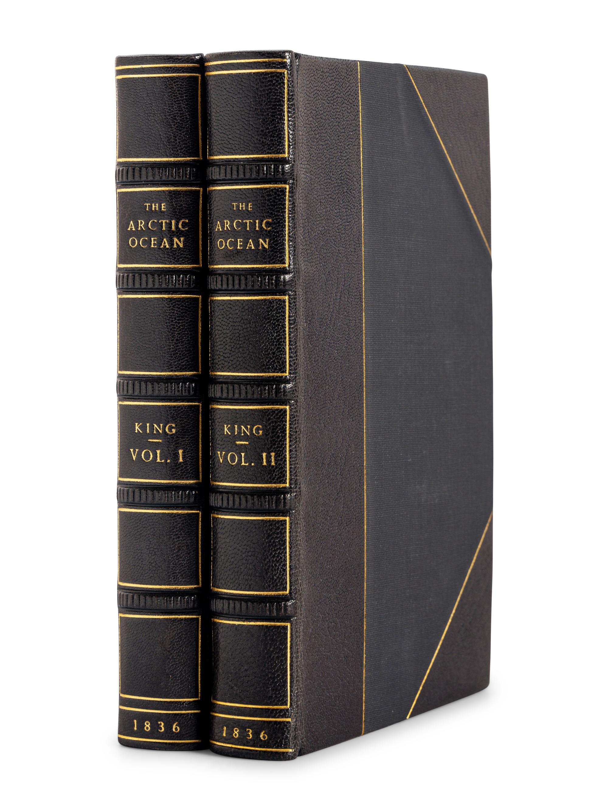 KING, Richard (1811?-1876). Narrative of a Journey to the Shores of the Arctic Ocean, in 1833,... 1835; under the Command of Capt Back, R.N . London: Richard Bentley, 1836.