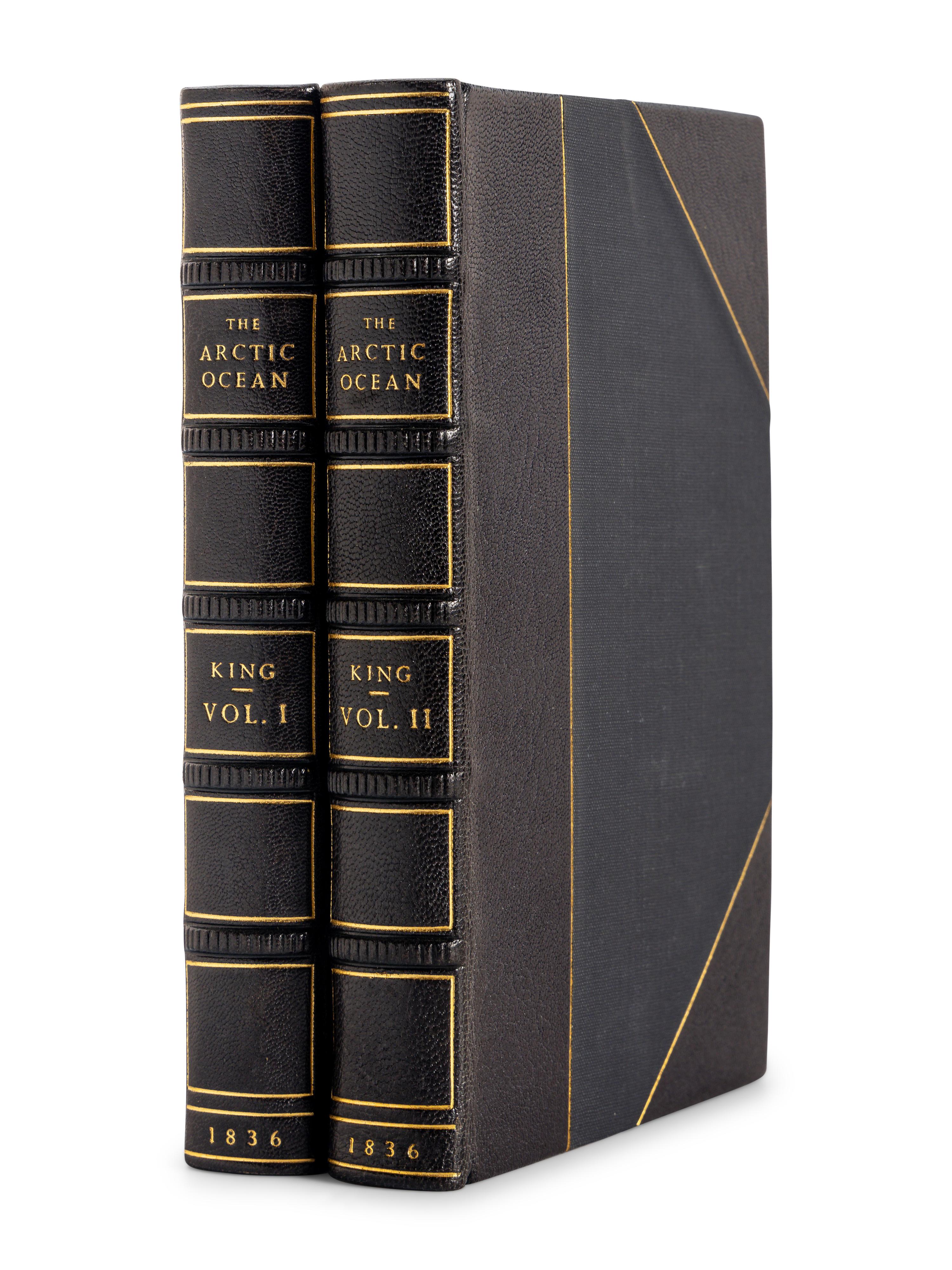 KING, Richard (1811?-1876). Narrative of a Journey to the Shores of the Arctic Ocean, in 1833,... 1835; under the Command of Capt Back, R.N . London: Richard Bentley, 1836.