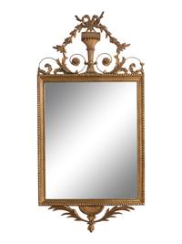 An Adam Style Giltwood Mirror