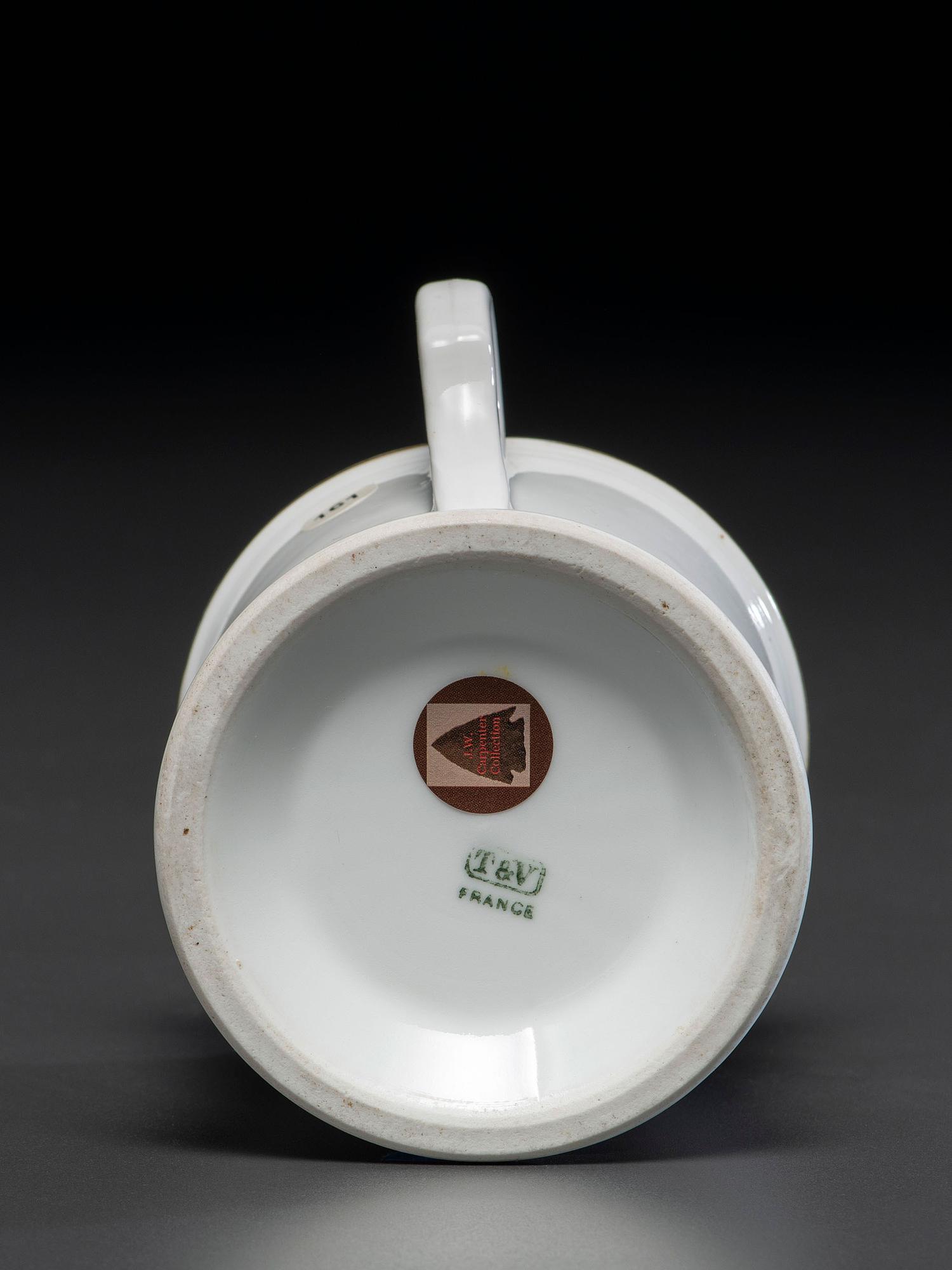 A Fireman's Porcelain Occupational Shaving Mug
