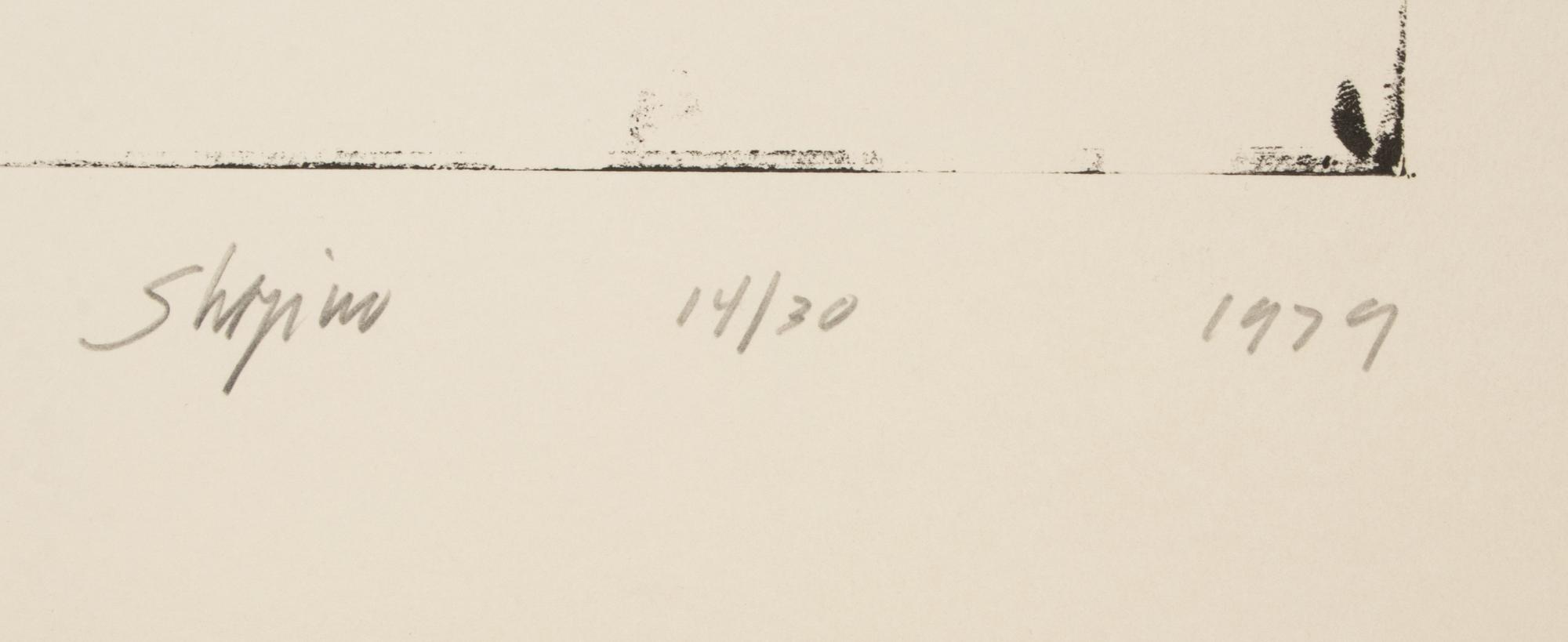 Untitled, 1980-82 and Untitled, 1979 (a pair of prints)
