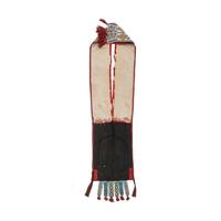 Anishinaabe Child's Loom Beaded Bandolier Bag