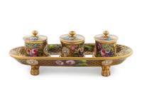 A Spode Porcelain Standish — C. 1820