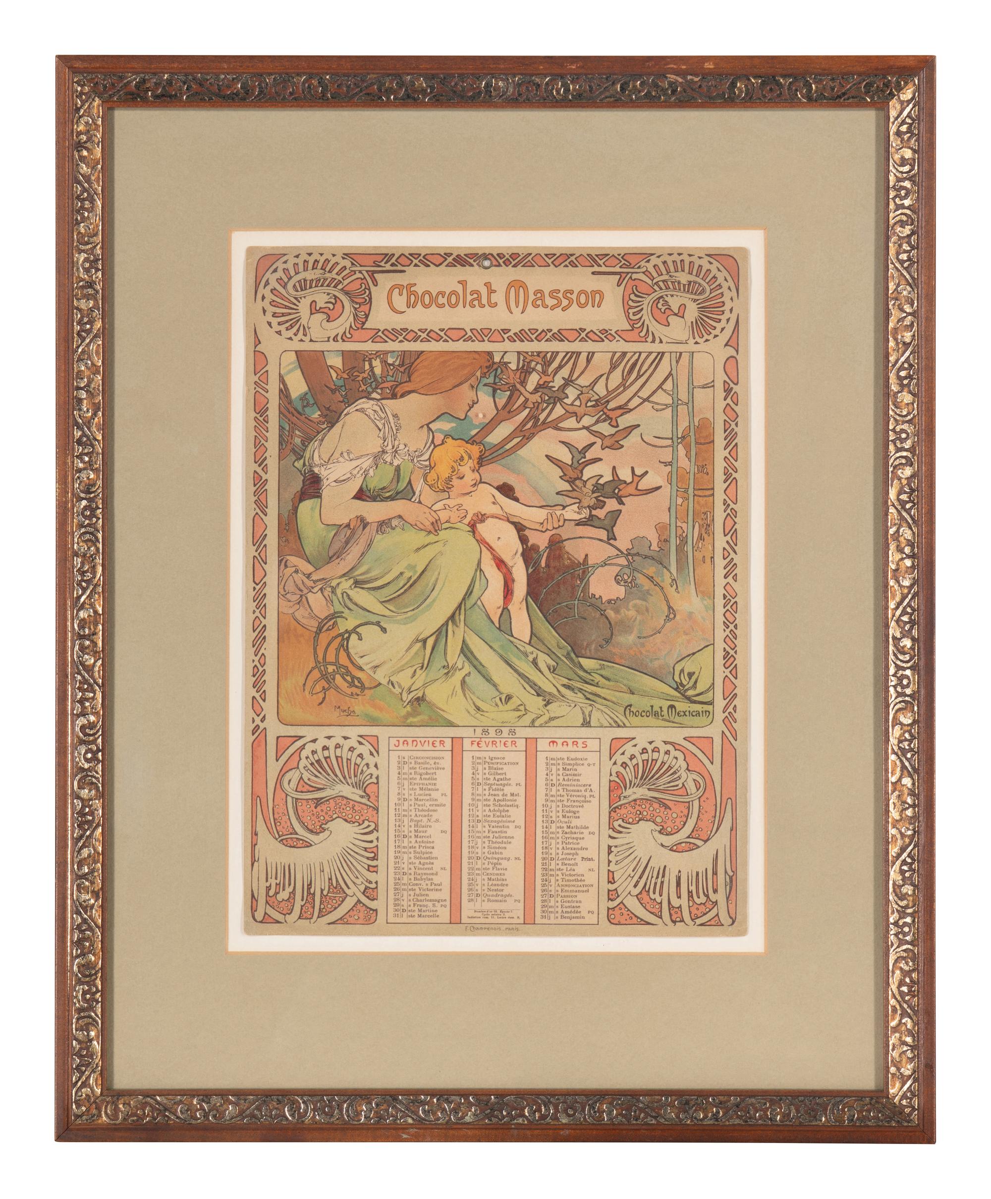 Chocolat Masson / Chocolat Mexicain, 1897 (complete set of four)