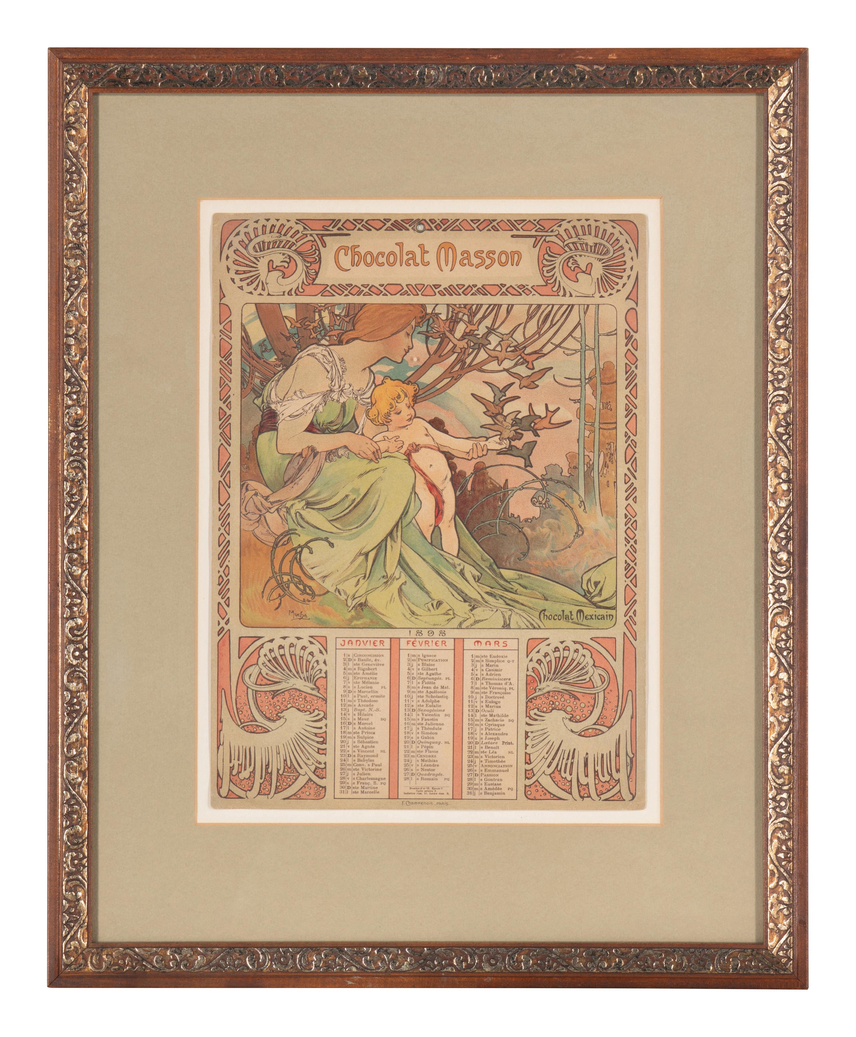 Chocolat Masson / Chocolat Mexicain, 1897 (complete set of four)