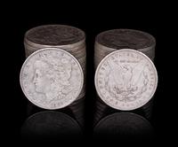 A Group of Twenty-Nine United States 1896-O Morgan Silver Dollar Coins