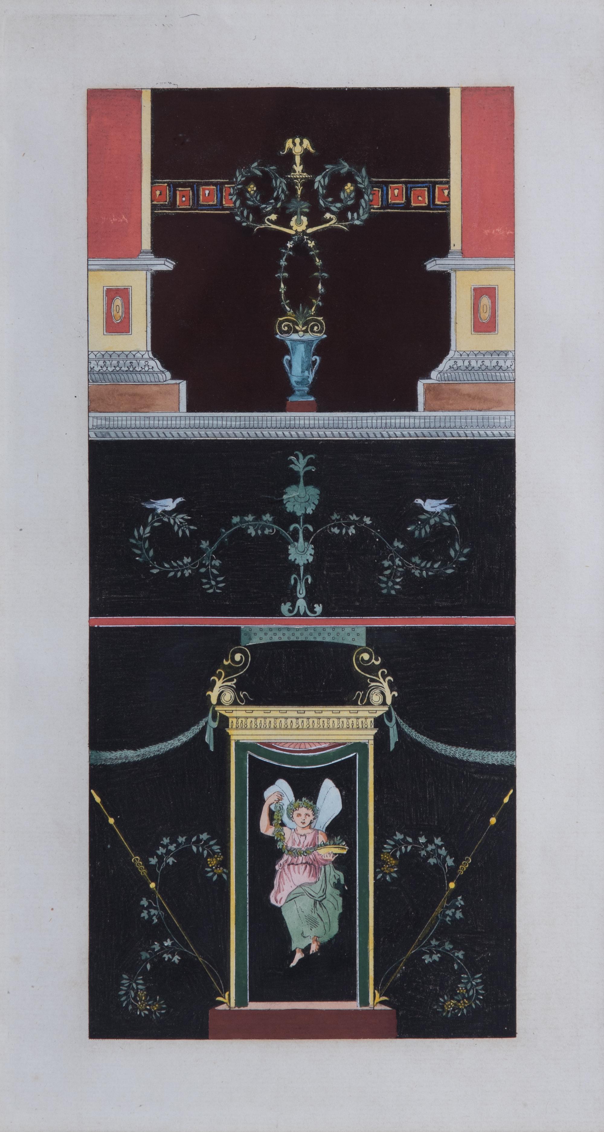 A Collection of Hand-Colored Engravings by Jules Frederic Bouchet Framed 20 3/4 x 16 3/4 inches. — (French, 1799-1860)
