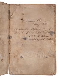[CIVIL WAR]. [LEE, James Kendall]. The Volunteer's Hand Book. Richmond, VA: West & Johnston, 1860. Unrecorded early printing.