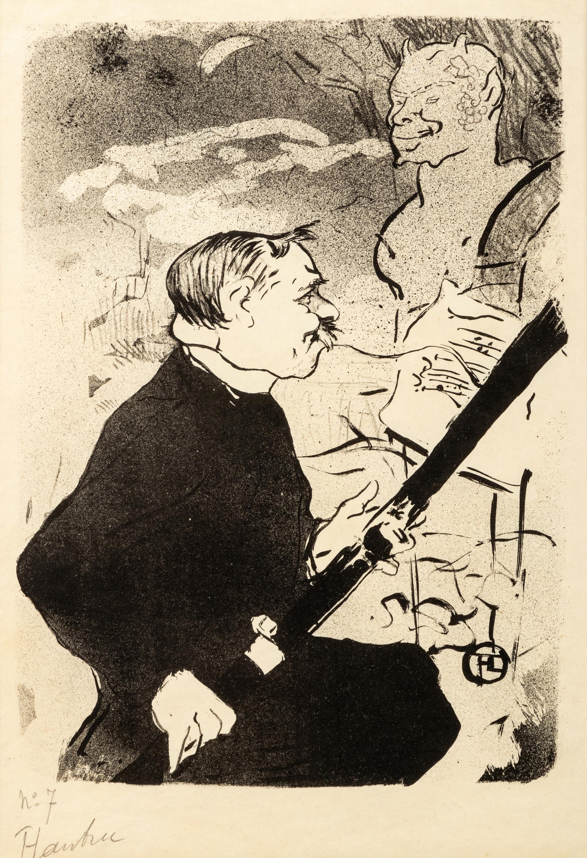 Pour toi! (Plate 2 from Les Vieilles Histoires )
