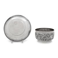 A Tiffany and Co. Silver Child’s Bowl and Underplate
