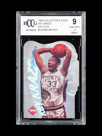 A Group of 1996-97 Collector's Edge Kobe Bryant Rookie Basketball Cards,