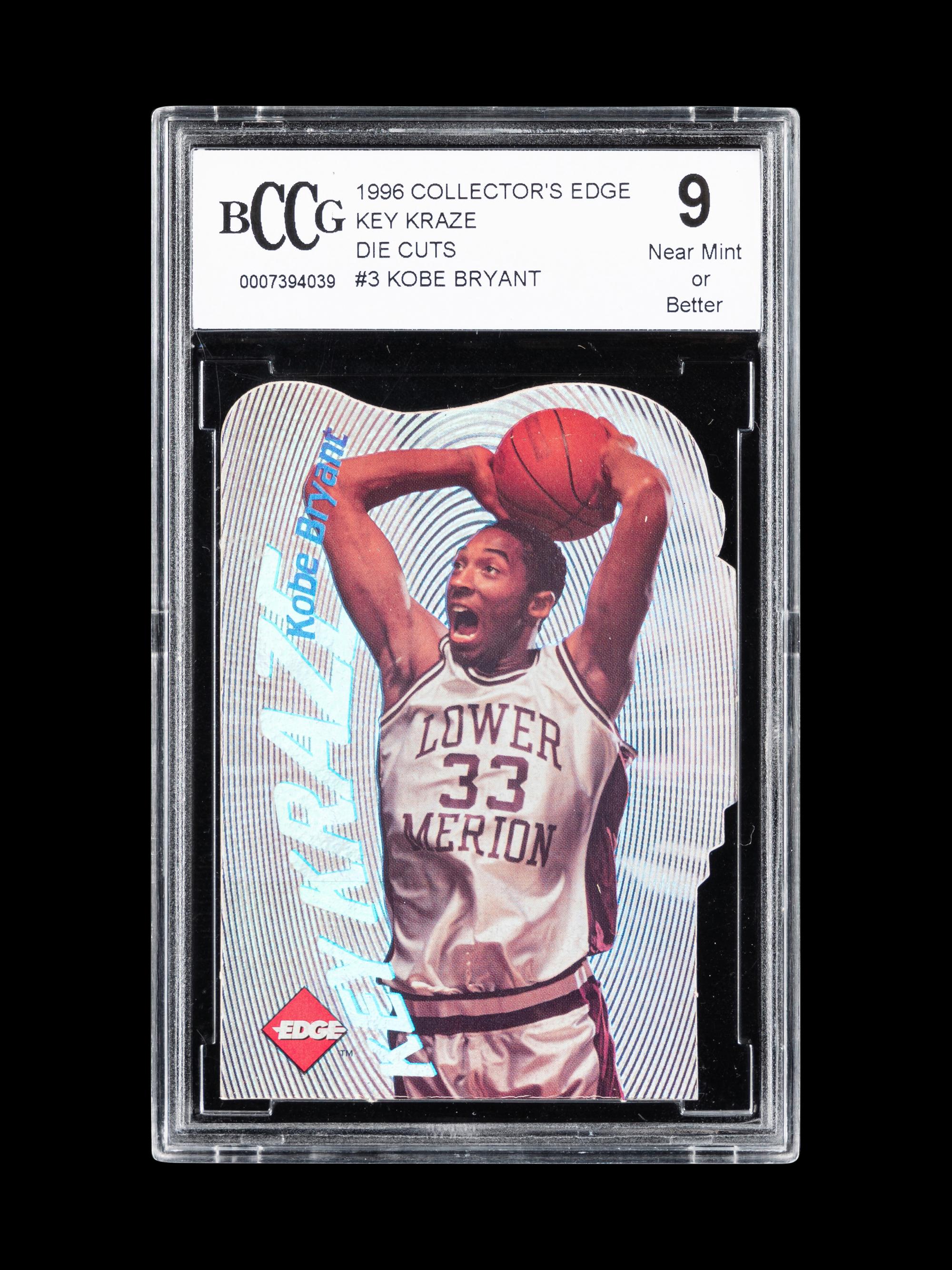 A Group of 1996-97 Collector's Edge Kobe Bryant Rookie Basketball Cards,