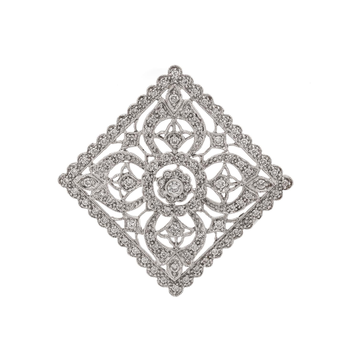 DIAMOND BROOCH