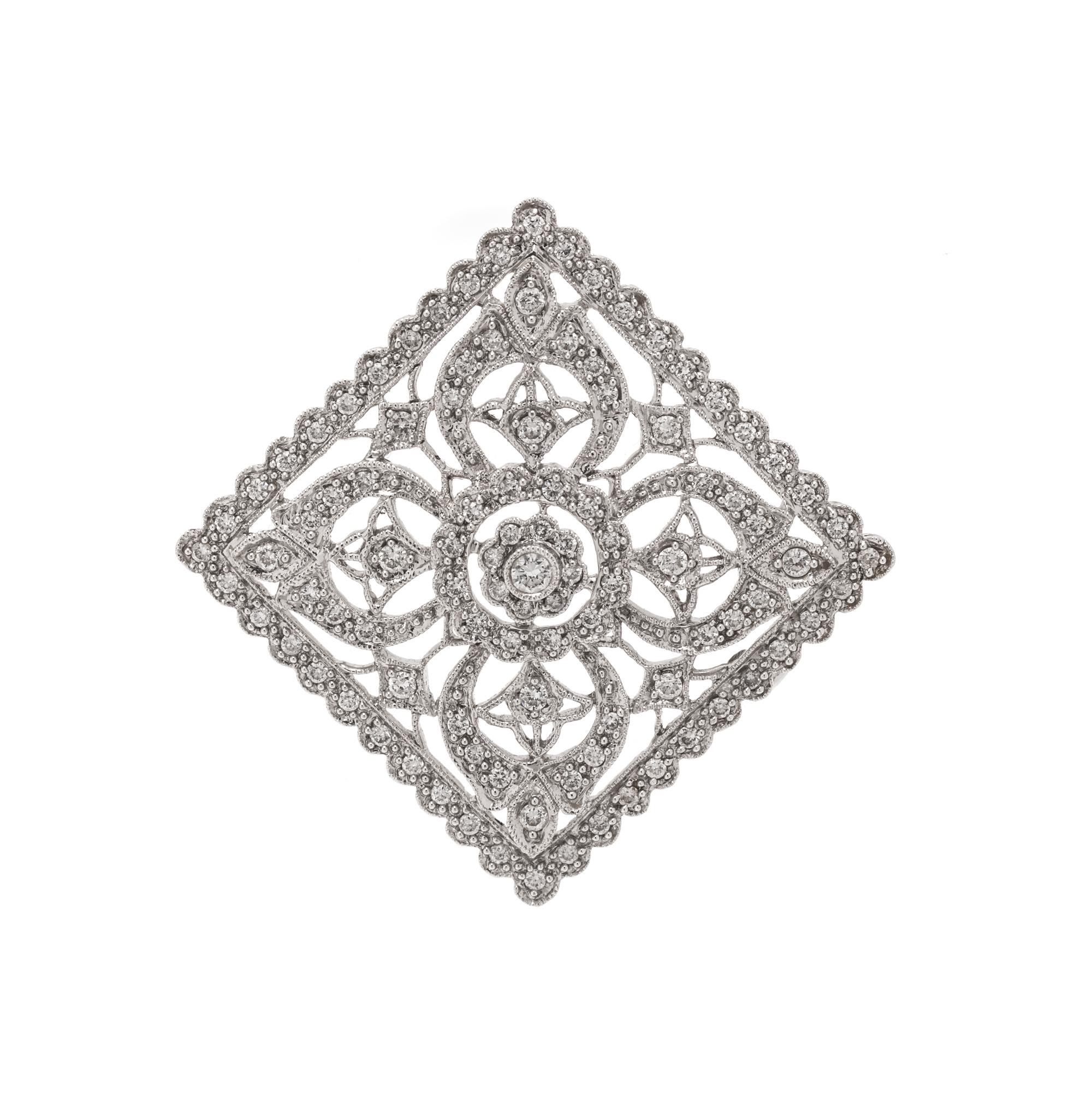 DIAMOND BROOCH