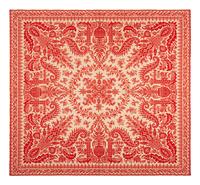 Three Jacquard Woven Coverlets