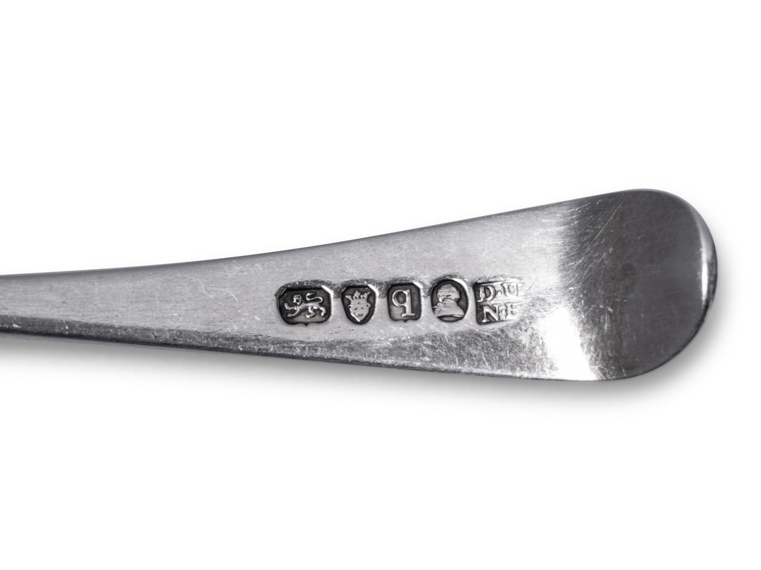 A Collection of English Silver Table Spoons