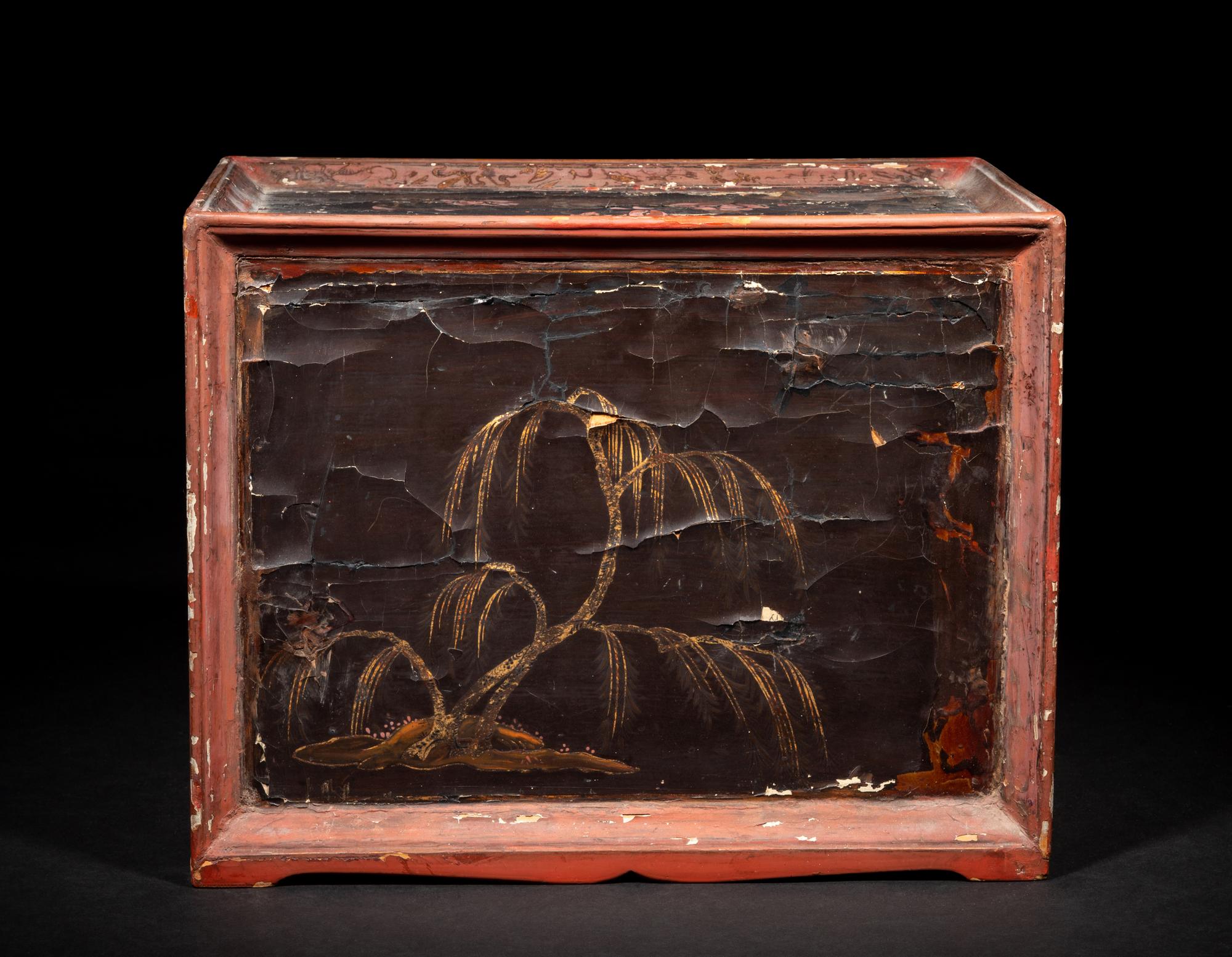 A Chinese Lacquered Wood Medicine Chest, Yaoxiang