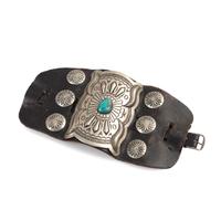 Navajo Silver and Turquoise Ketoh