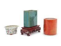 Three Chinese Porcelain Vessels