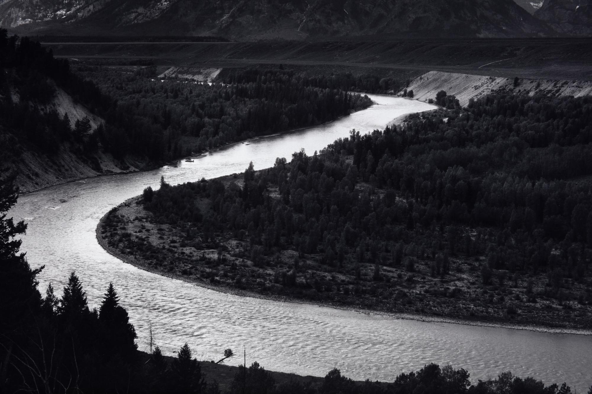 Ansel Adams (1902-1984) The Teton Range and Snake River, Grand Teton National Park, Wyoming, 1942