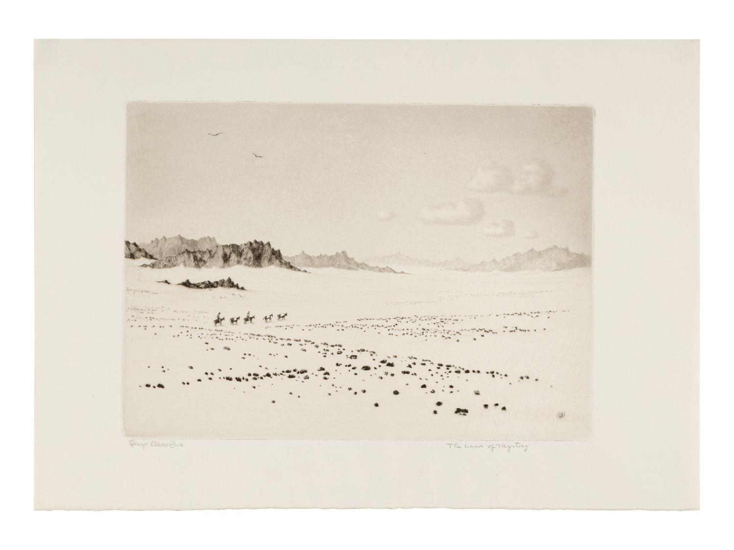 Three Works: The Land of Mystery, Whirlwinds, Mojave Desert, California and Whirlwinds, Dead Mountains, Mojave Desert