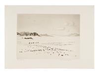 Three Works: The Land of Mystery, Whirlwinds, Mojave Desert, California and Whirlwinds, Dead Mountains, Mojave Desert