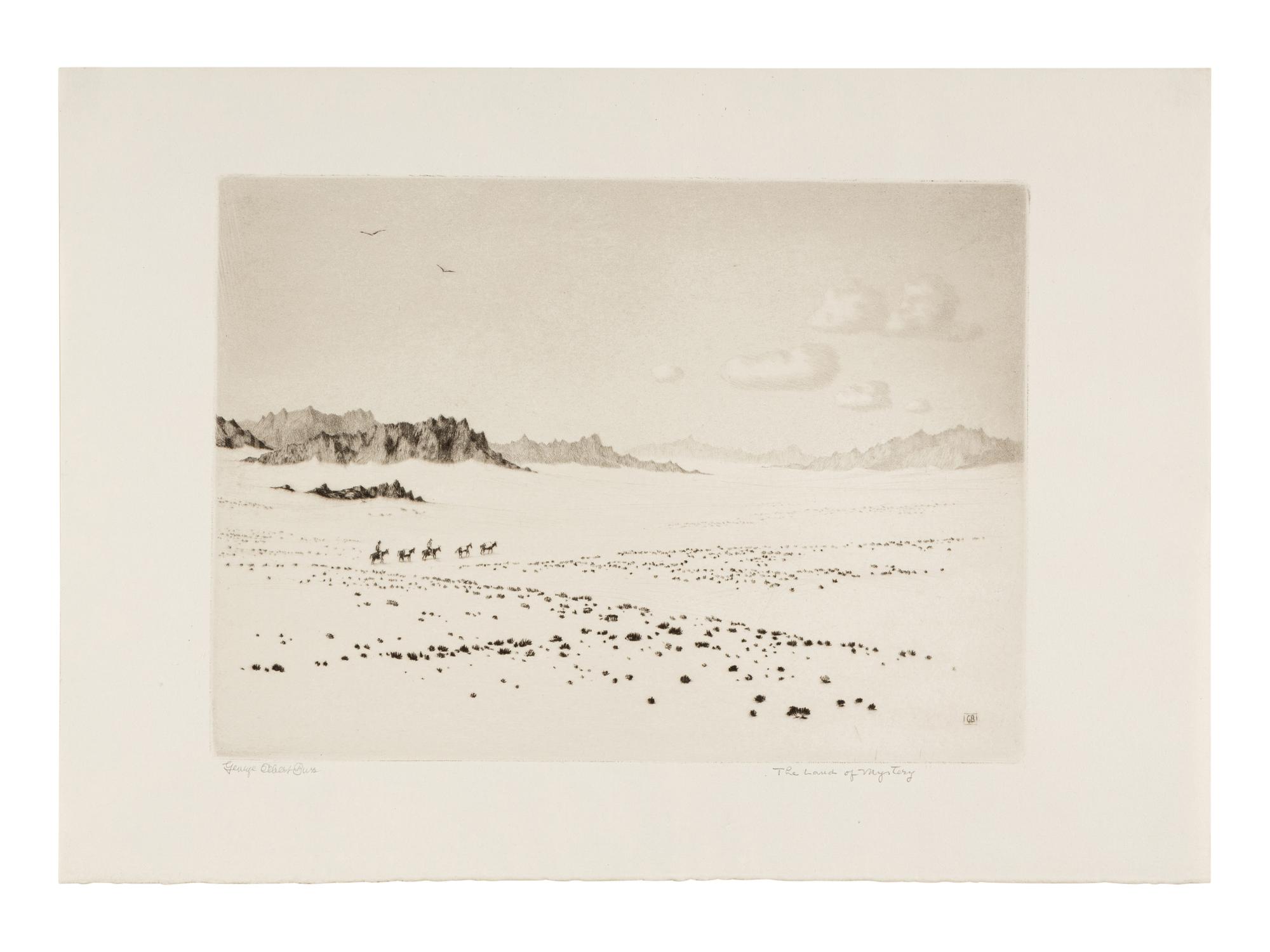 Three Works: The Land of Mystery, Whirlwinds, Mojave Desert, California and Whirlwinds, Dead Mountains, Mojave Desert