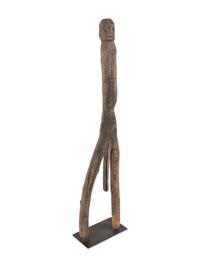 An African Carved Wood Sculpture
