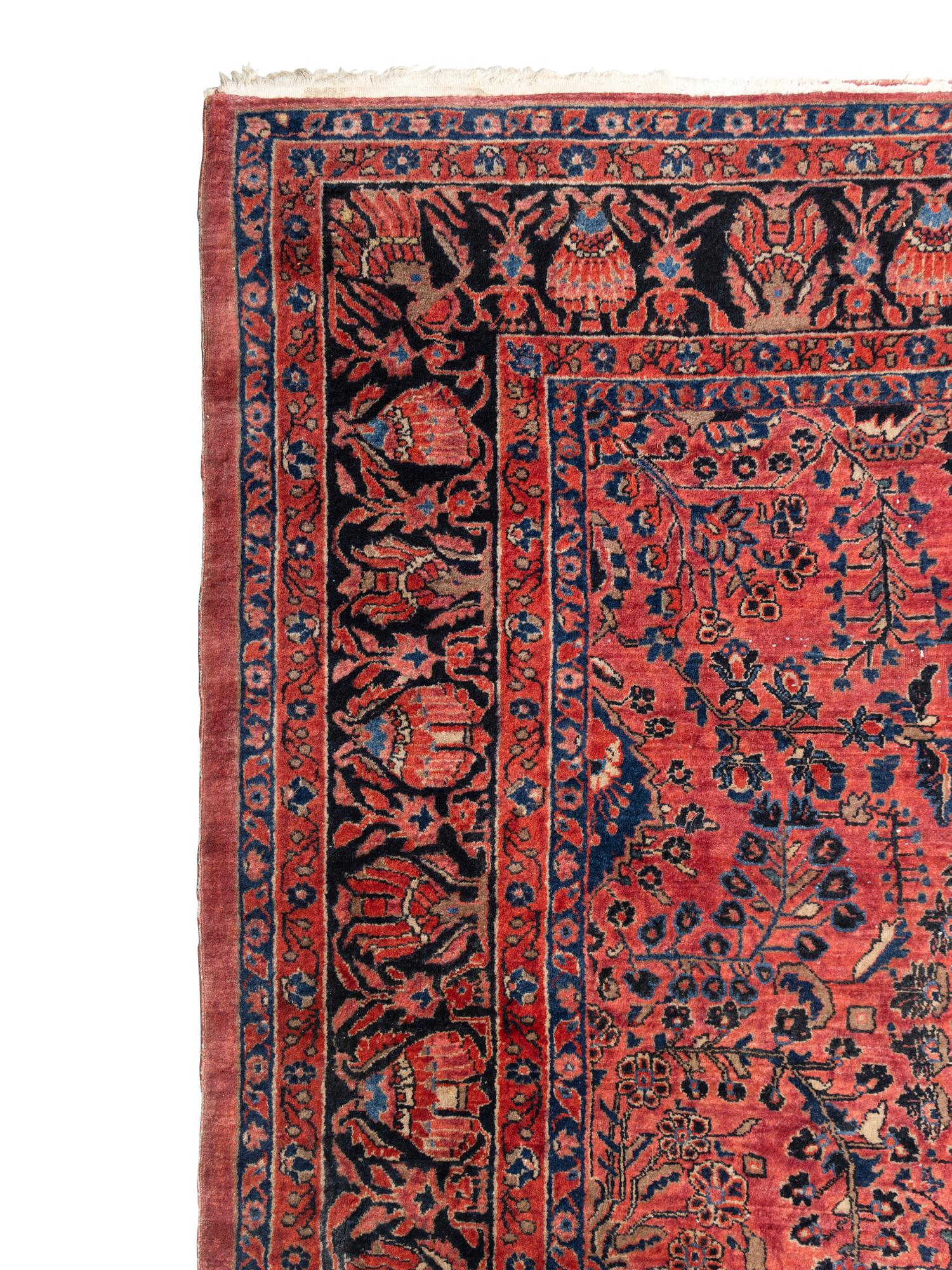A Sarouk Wool Rug