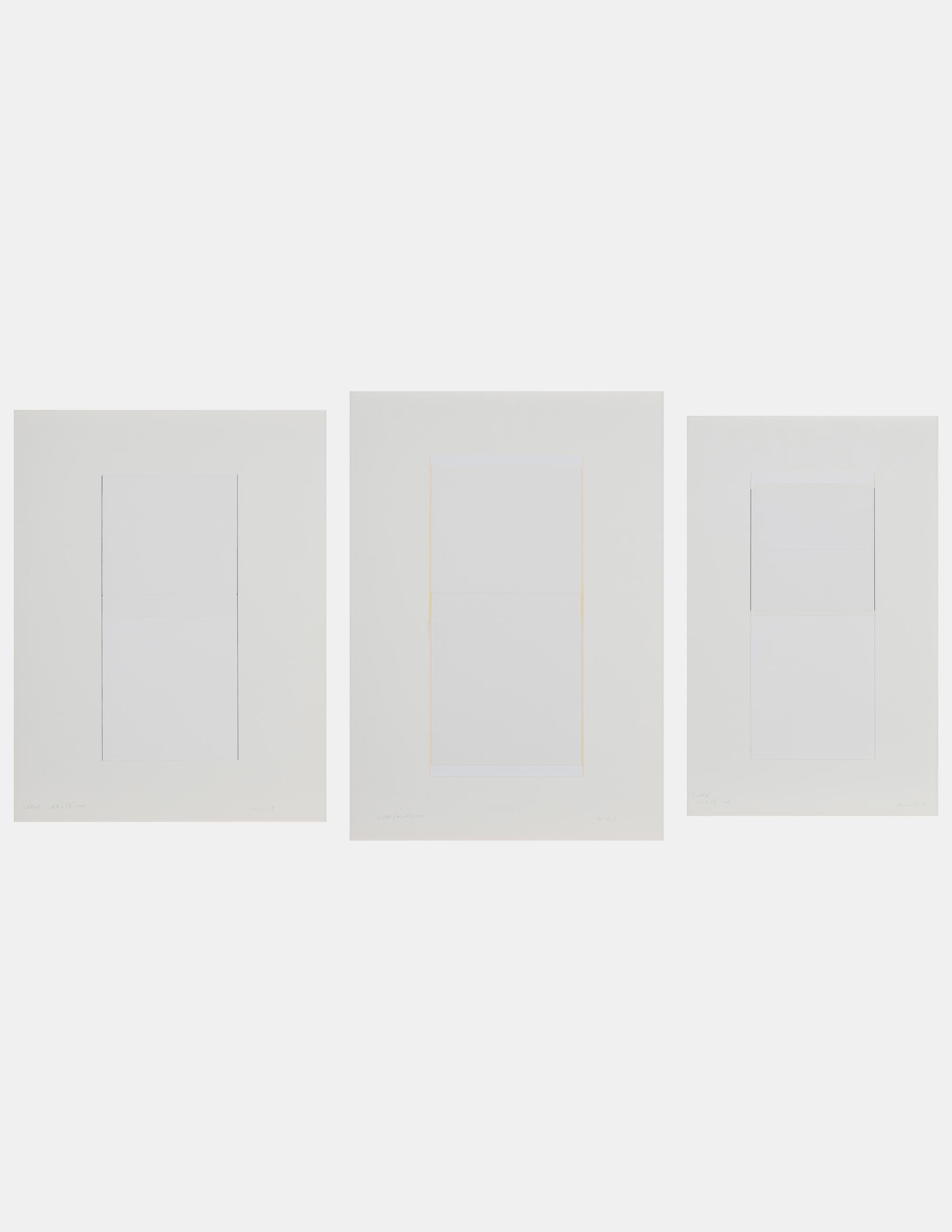 Untitled , Untitled and Untitled (Three Works), 2008