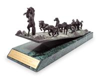Original Model , Denver Broncos Fountain Sculpture