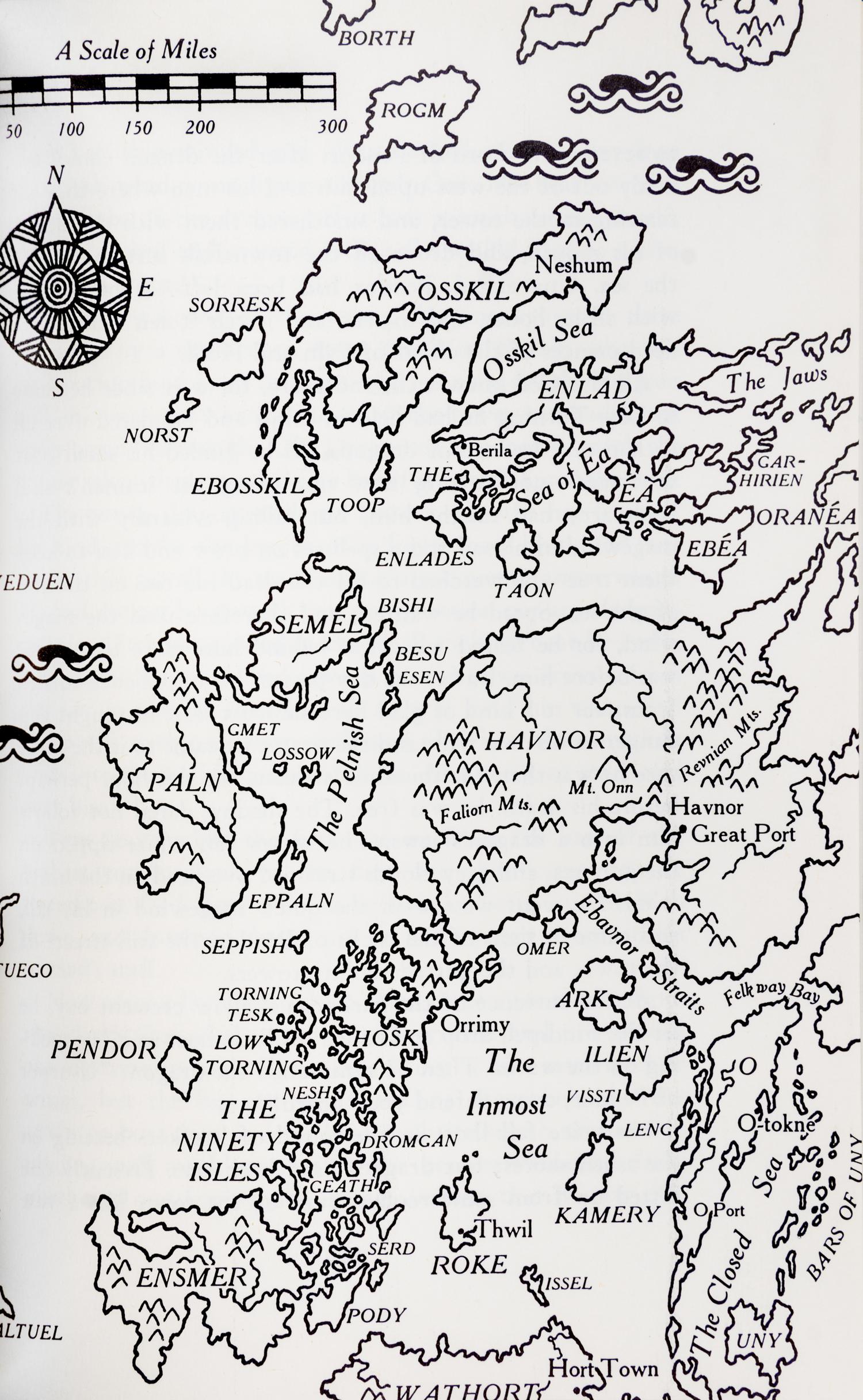 LE GUIN, URSULA K. A Wizard of Earthsea. Berkeley, CA, 1968. Library edition. With ALS from L. W. Currey.