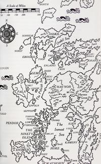 LE GUIN, URSULA K. A Wizard of Earthsea. Berkeley, CA, 1968. Library edition. With ALS from L. W. Currey.