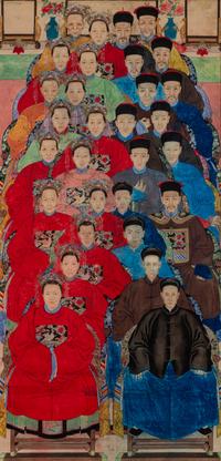 A Chinese Ancestor Portrait Painting