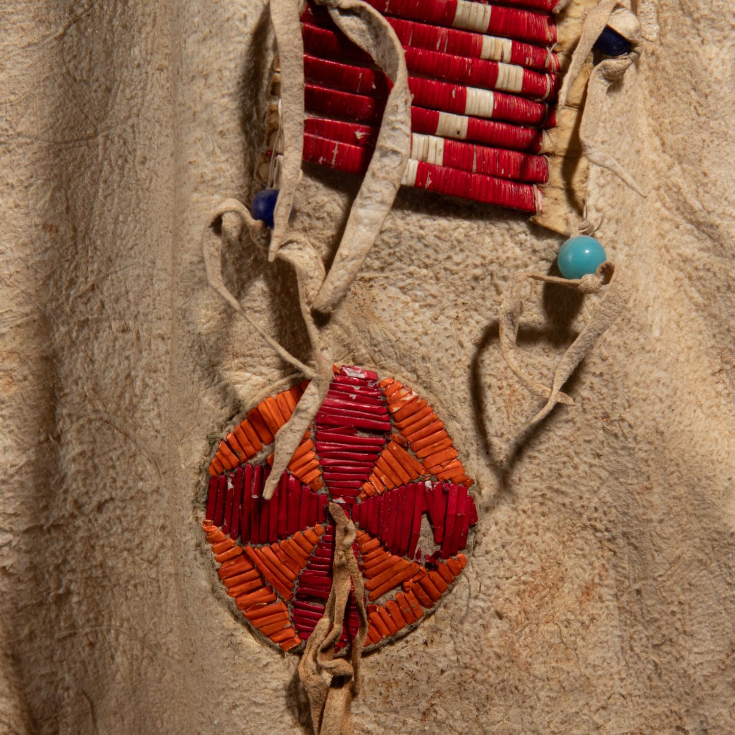 Sioux Quilled Hide Shirt
