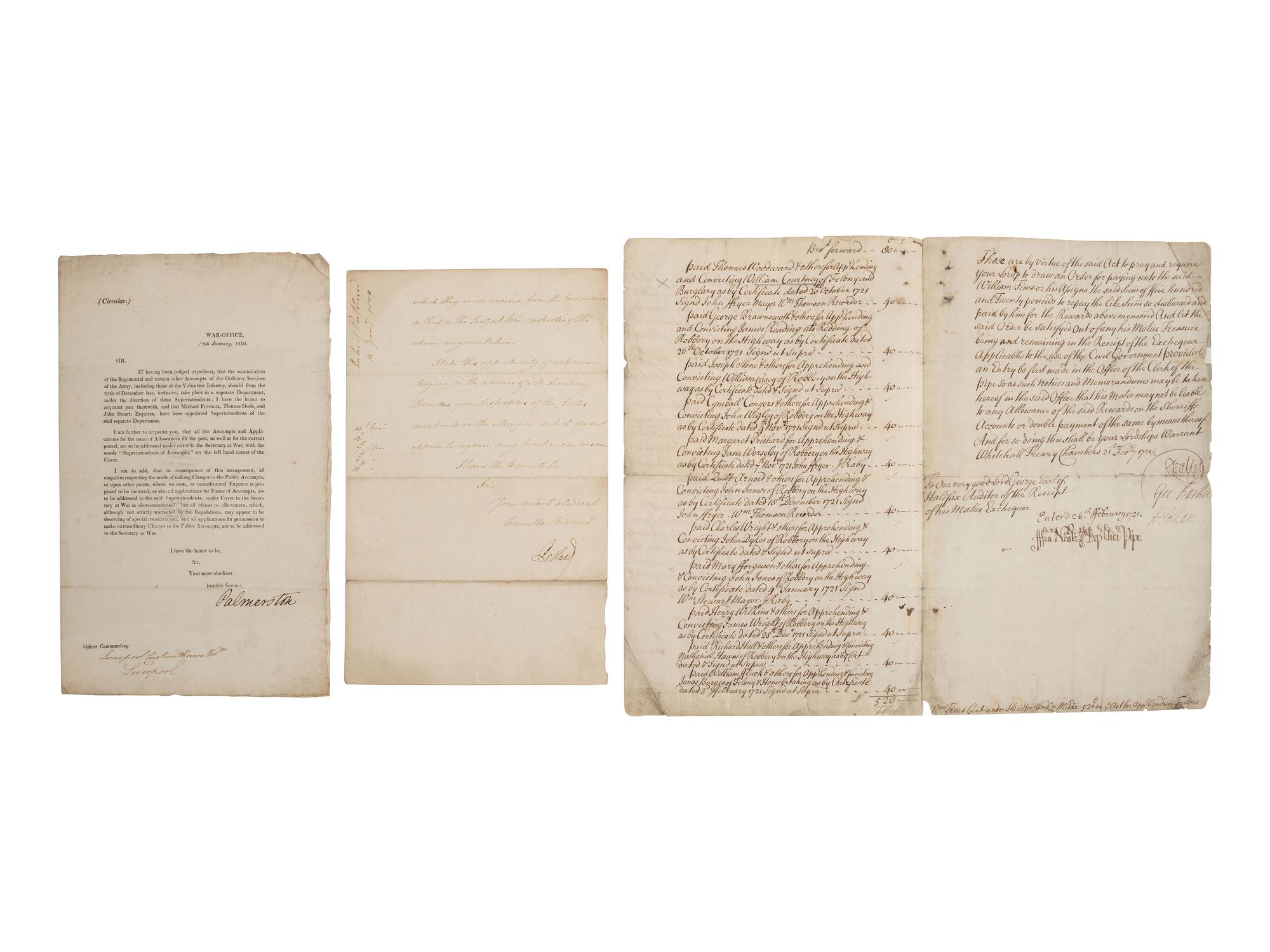 [AUTOGRAPHS]. Signatures of British notables, including REYNOLDS, HARDY, ELIOT, and DOYLE.