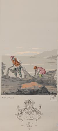 A Complete Set of Fourteen Zuber et Cie. La Cote de Villefranche Wallpaper Panels