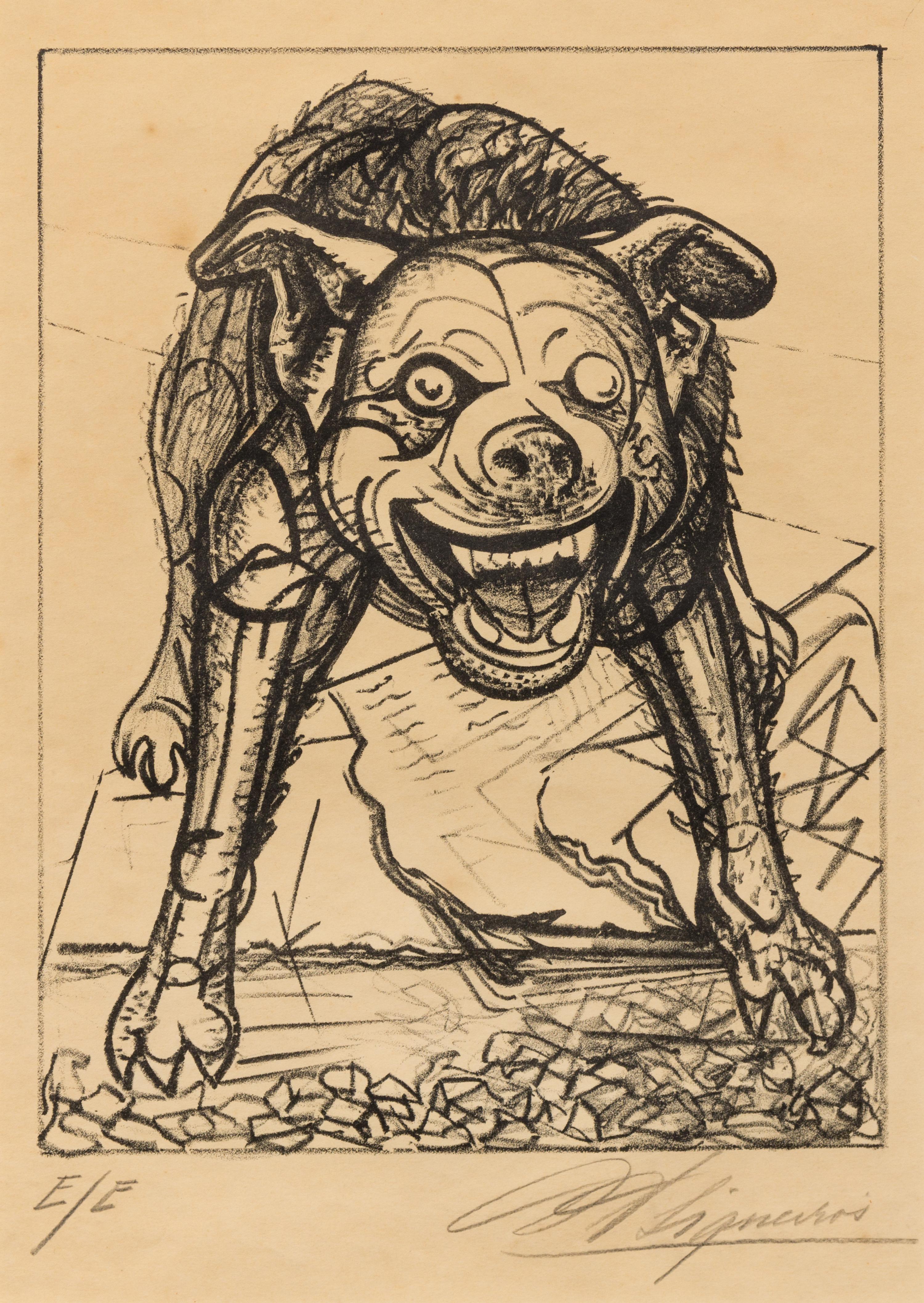 David Alfaro Siqueiros, (Mexican, 1896–1974), El guardian de la paz, 1945