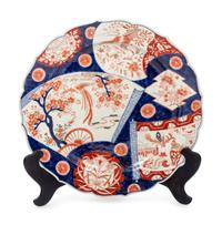 39 Japanese Imari and Kutani Porcelain Bowls, Plates, and Chargers