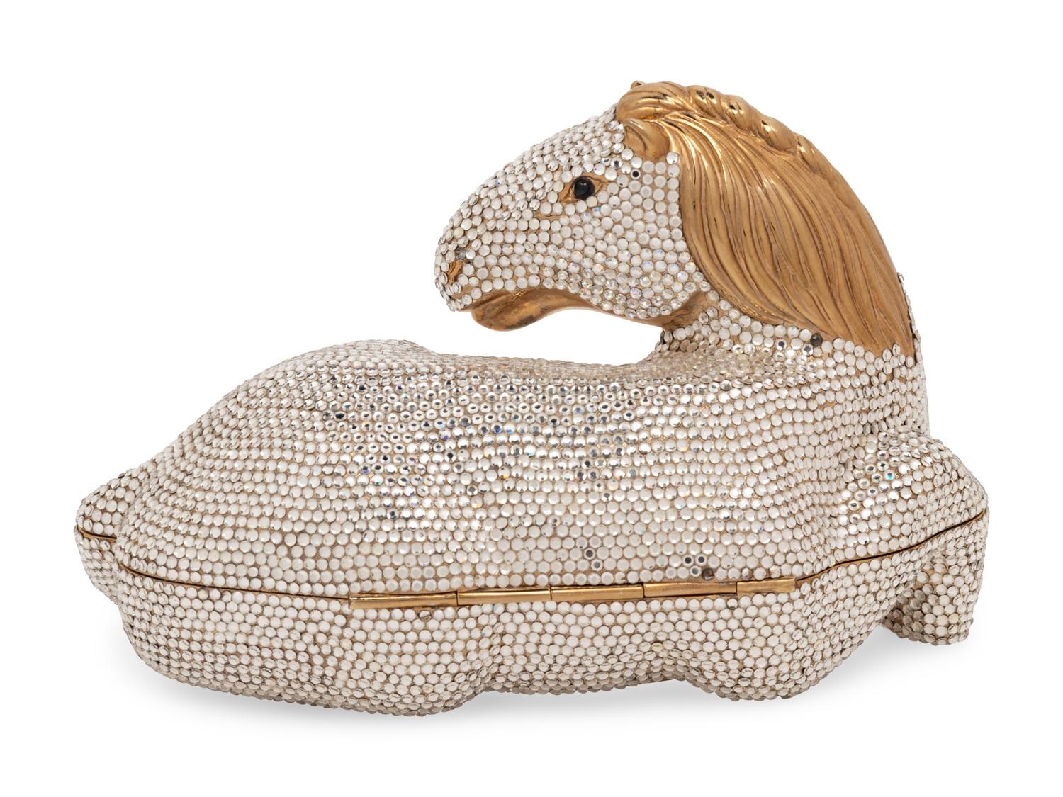 Judith Leiber Horse Minaudière