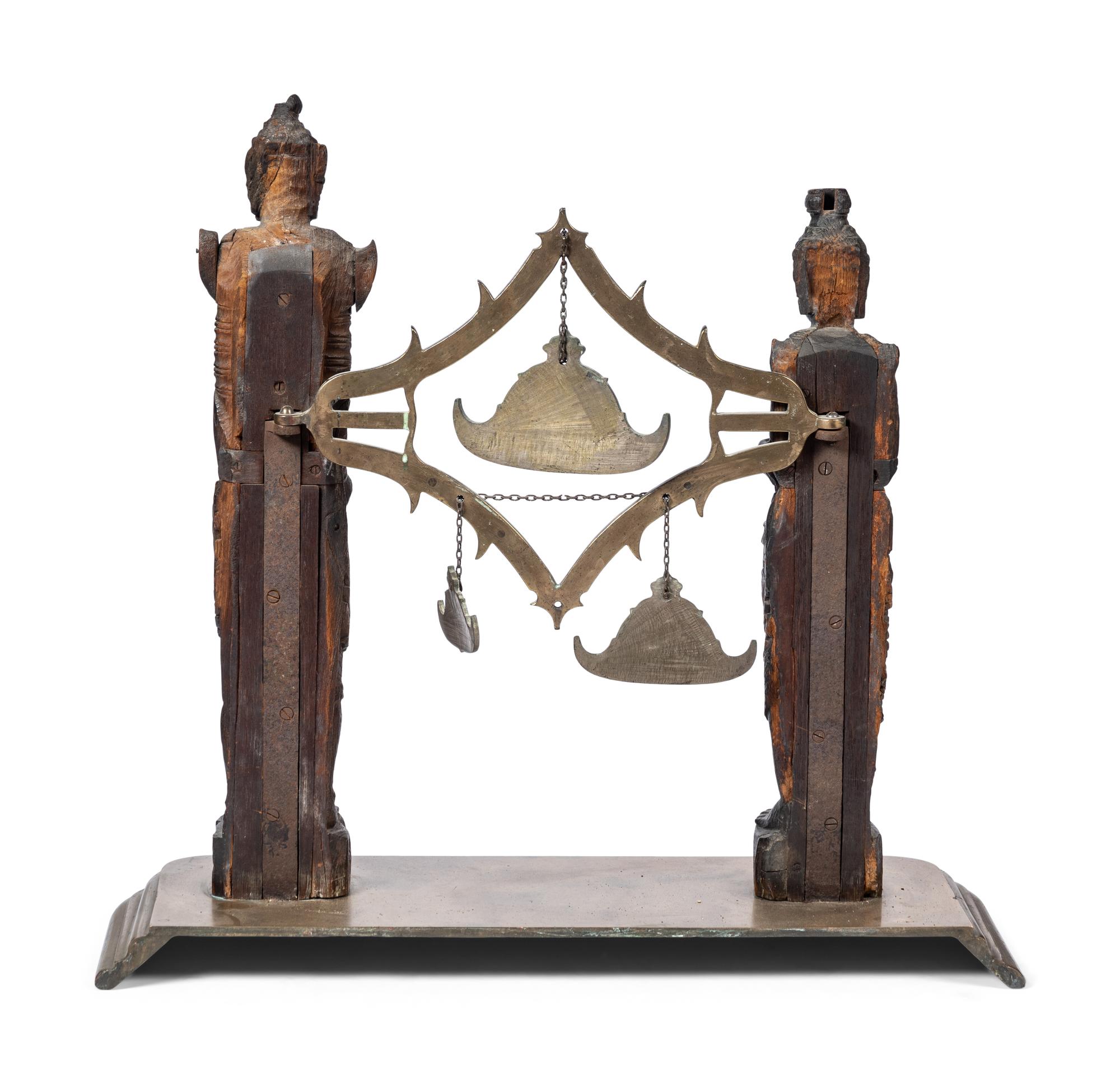 A Pair of Southeast Asian Deity Figures