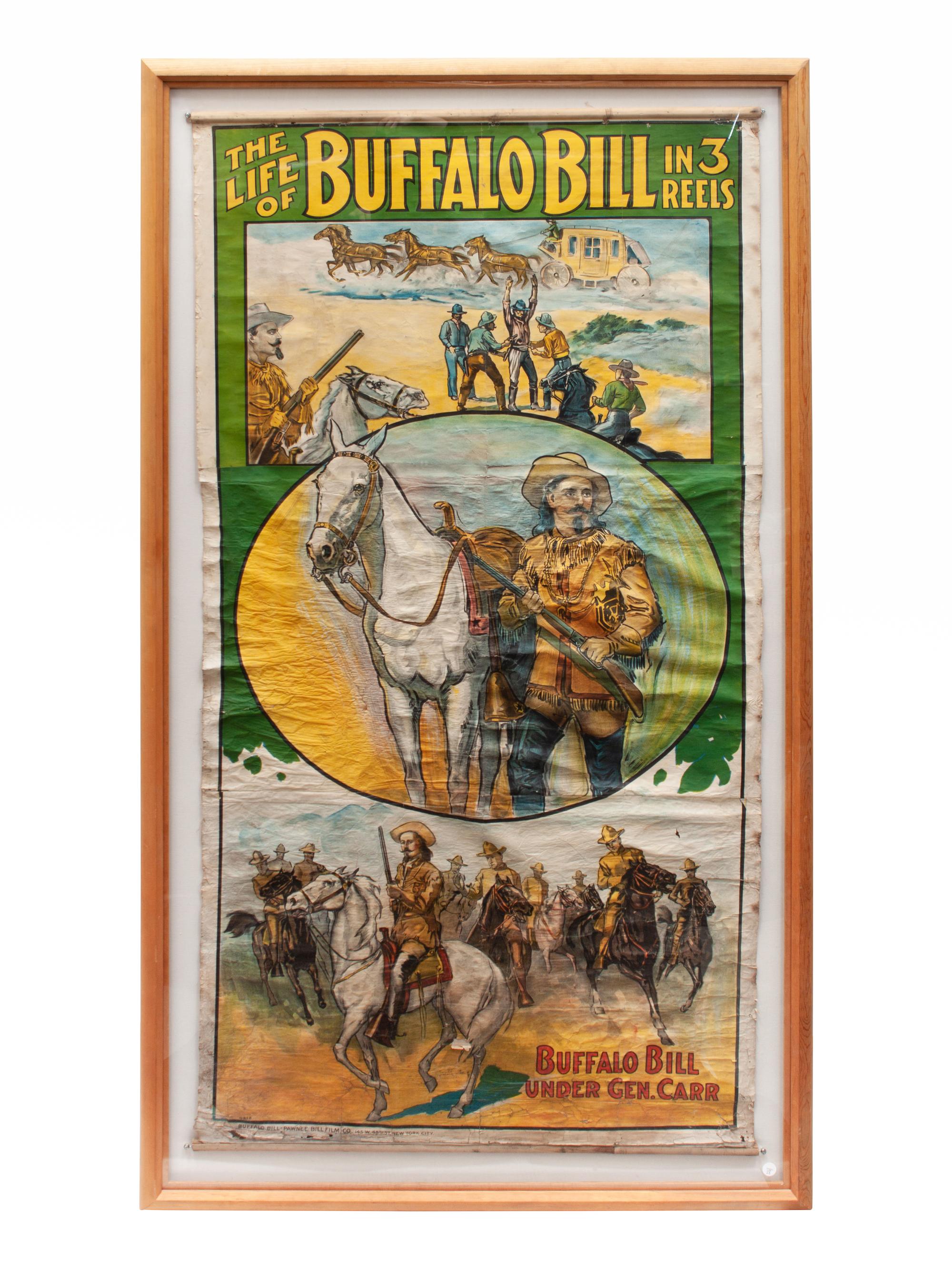 The Life of Buffalo Bill in 3 Reels Poster