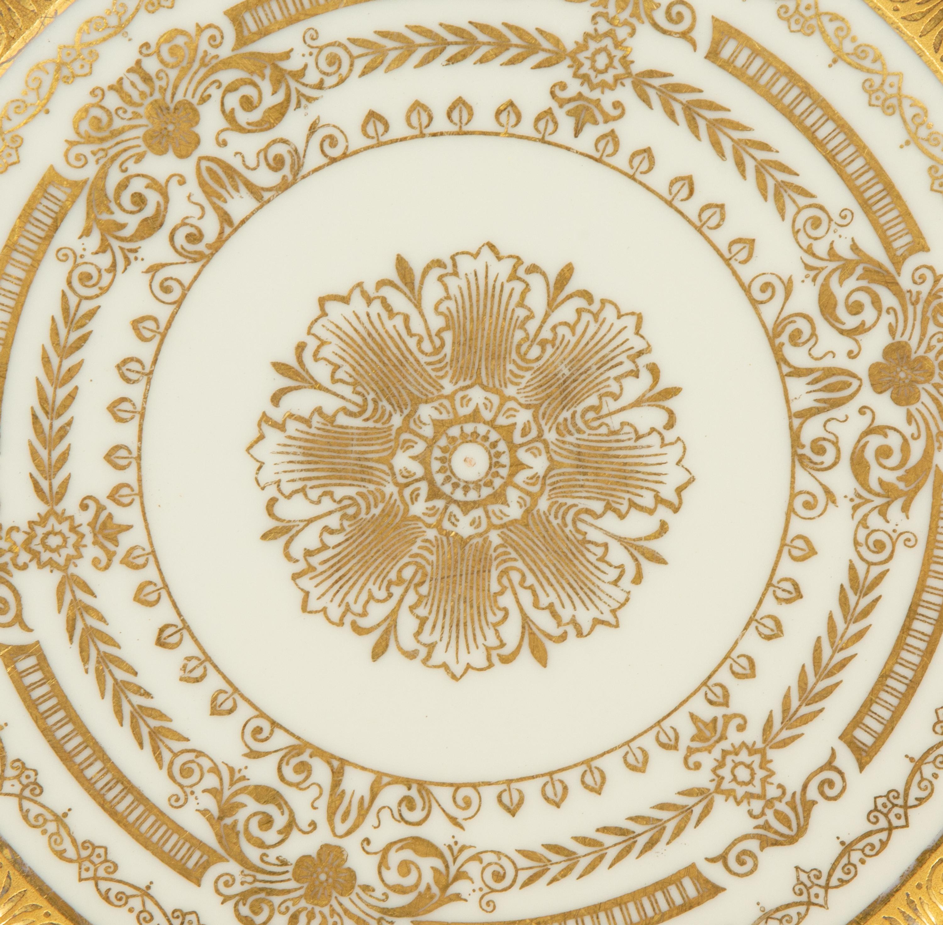 A Group of Selb Bavaria Porcelain Cabinet Plates