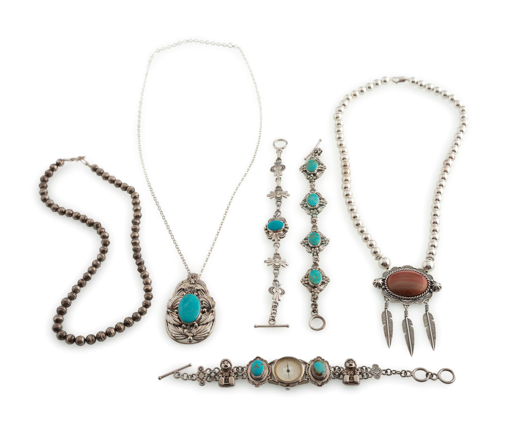 Southwestern-style Necklaces and Link Bracelets