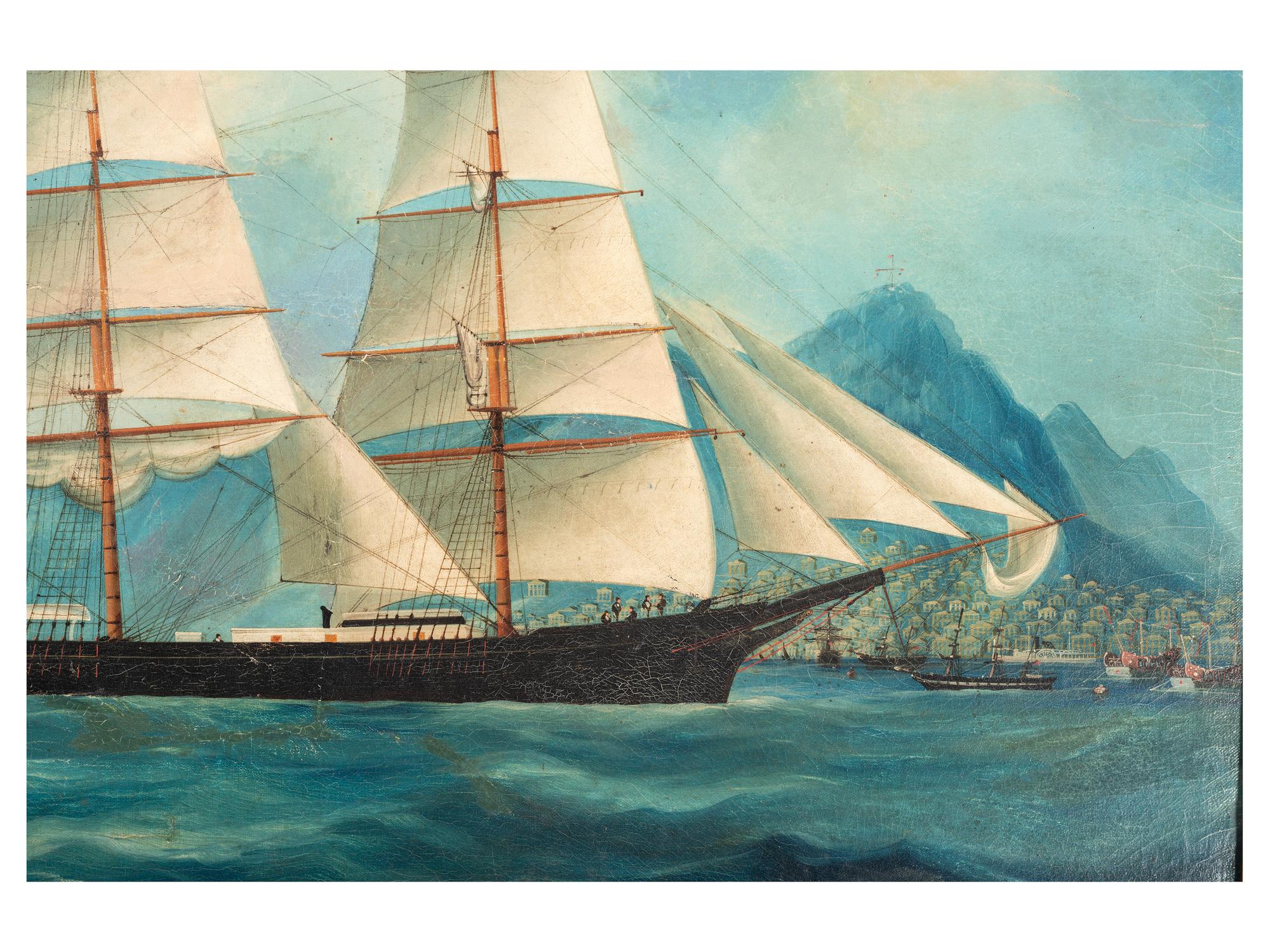China Trade Painting, 19th Century